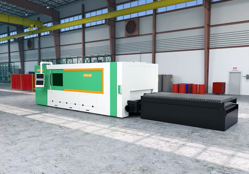 Automated Fiber Laser Cutting System