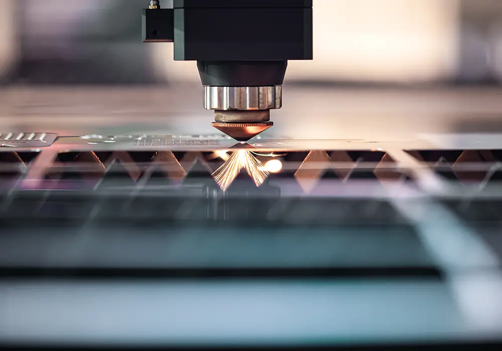 Automated Fiber Laser Cutting System