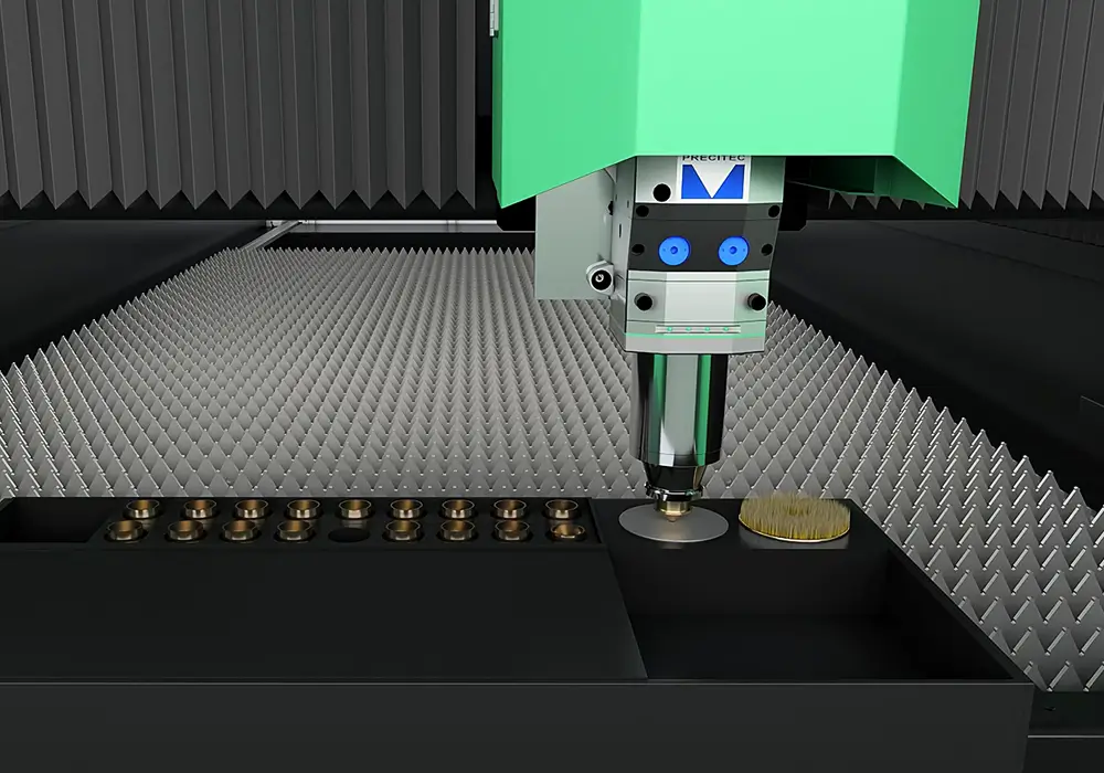 Automated Fiber Laser Cutting System