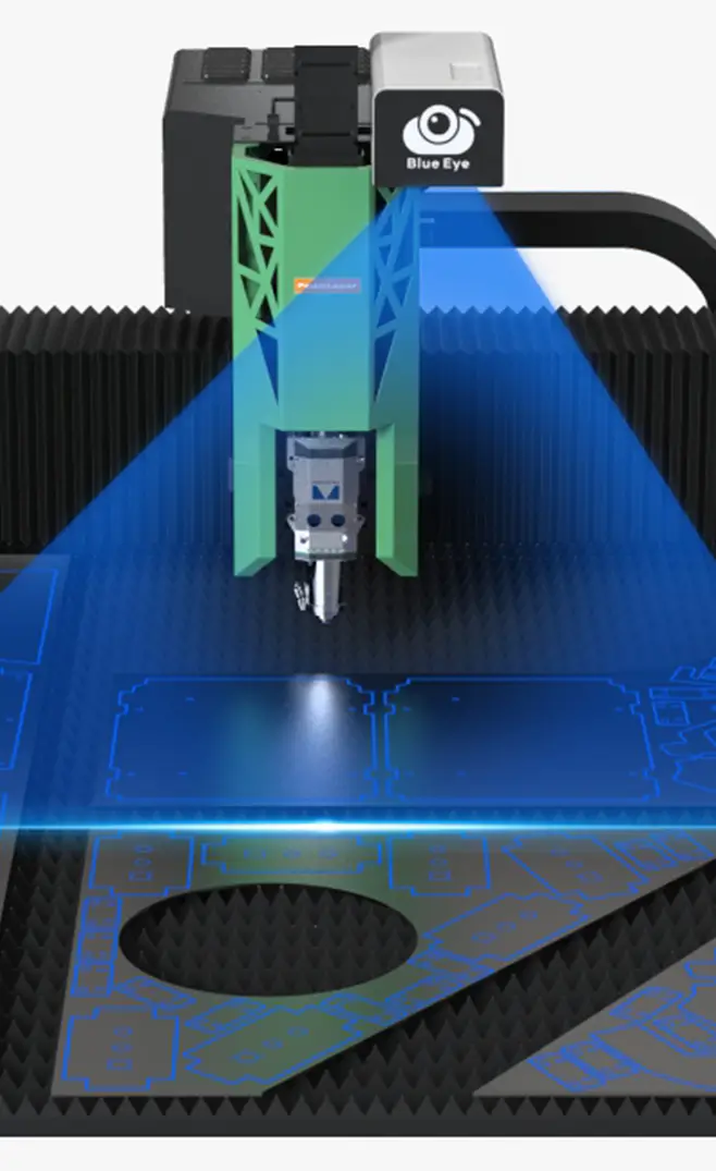 Blue Eye Intelligent Remnant Cutting
