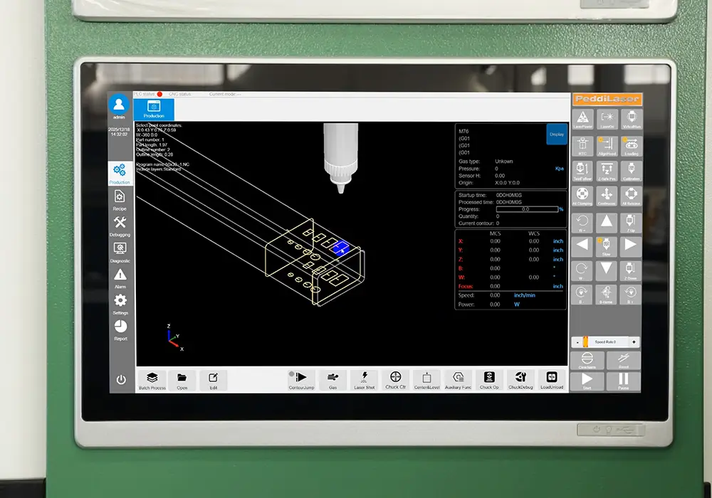 Laser CNC Tube Cutting Machine